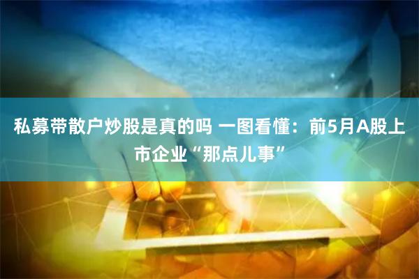 私募带散户炒股是真的吗 一图看懂：前5月A股上市企业“那点儿事”